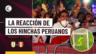 ¿Fue gol?: así vivieron los hinchas peruanos la polémica jugada en los minutos finales del Uruguay vs. Perú