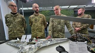 Fuerzas de Ucrania derribaron casi 500 drones kamikaze desde septiembre