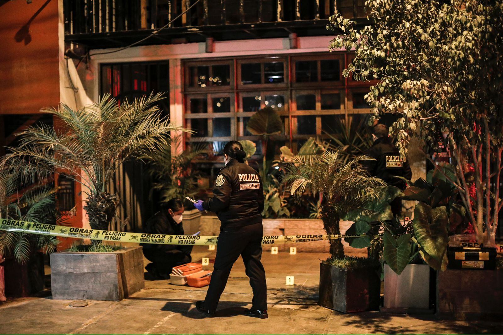 Asesinato en Pollería en Pachacámac. (Fotos: Joel Alonzo/ @photo.gec)