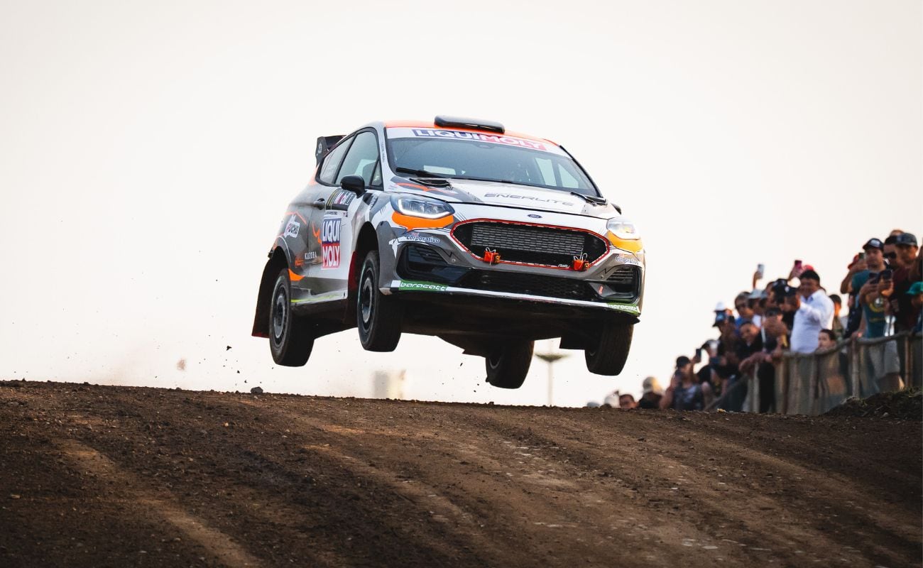 Fuchs ganó a bordo de un Ford Fiesta Rally 3. (Foto: Rodrigo de Quesada)