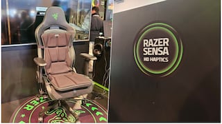 Razer presenta una silla gamer con funciones hápticas que te hará sentir las explosiones y latidos