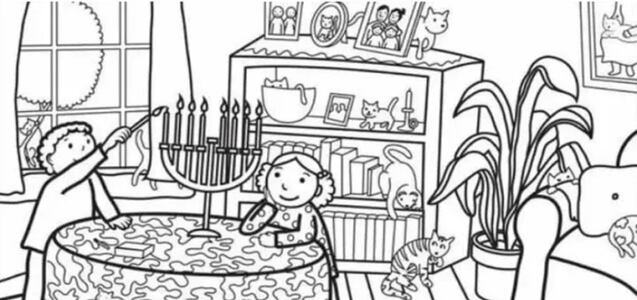 Encuentra los 15 gatos escondidos entre los niños en 17 segundos