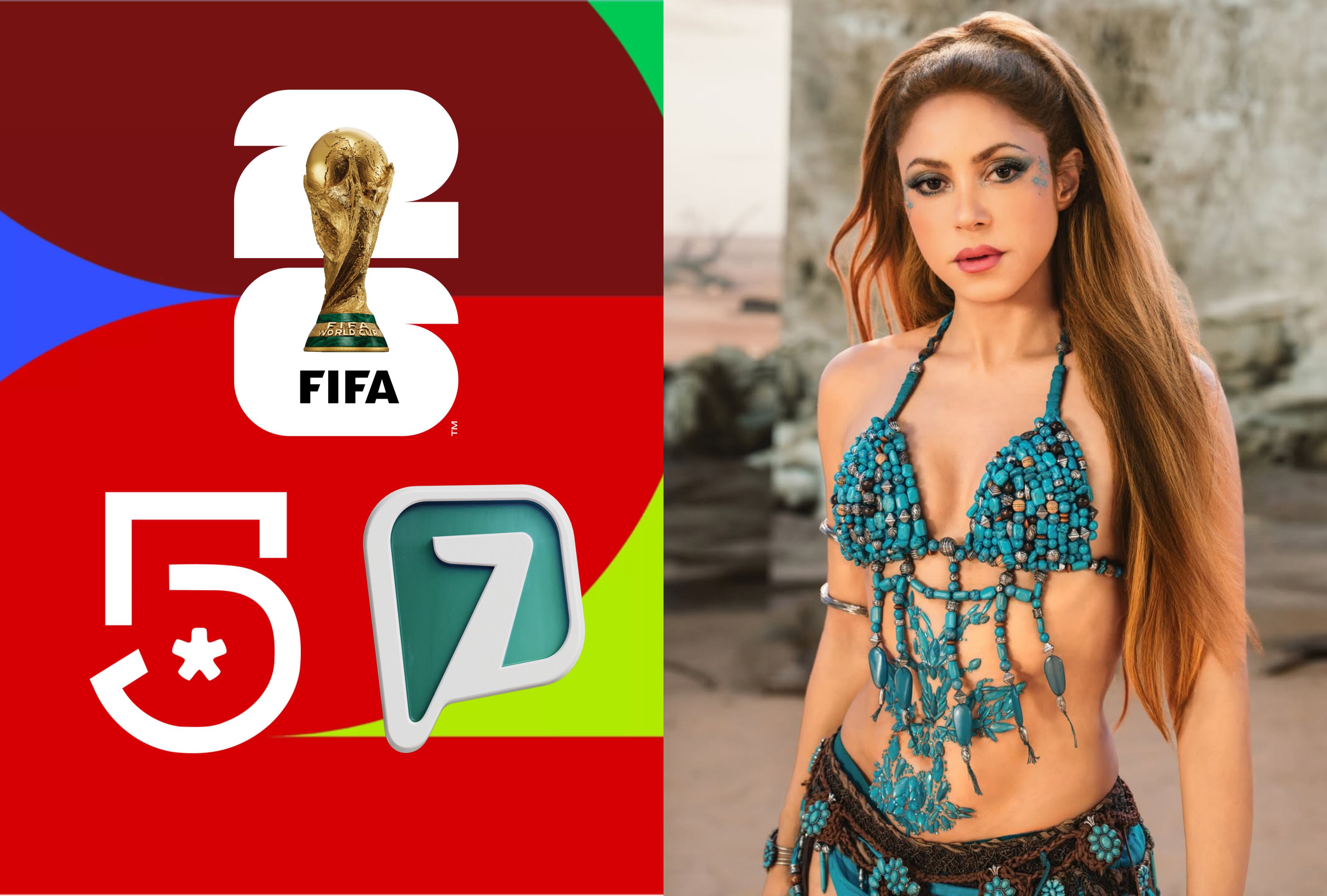 Espectáculo inaugural en el Estadio Azteca para el Mundial 2026 con la presentación de Shakira. Siga la transmisión en vivo por Canal 5 y Azteca 7 en televisión abierta y disfrute del show musical completo desde México. | Crédito: @shakira / Instagram / Composición Mag