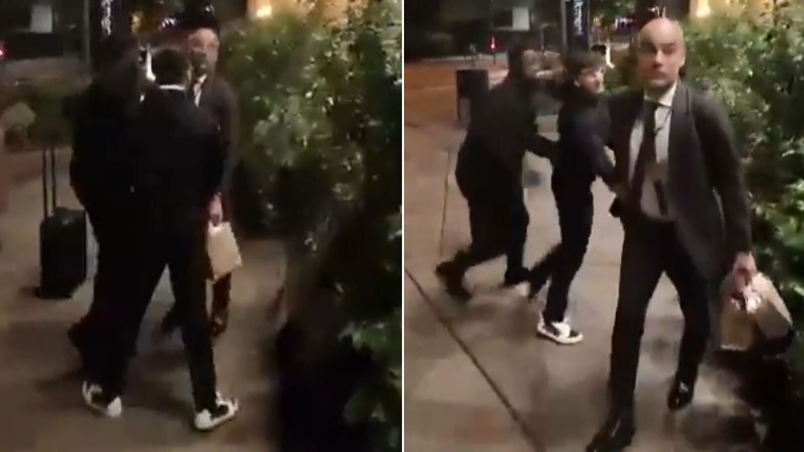 Pep Guardiola tuvo un intercambio de palabras con un simpatizante del Liverpool tras la derrota del Manchester City en Anfield.