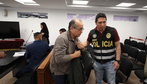 Nicanor Boluarte fue liberado por el Poder Judicial tras cumplir varios días de detención preliminar. (Foto: Poder Judicial)