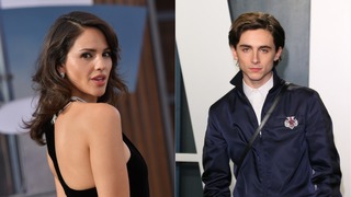 Captan a Eiza González y Timothée Chalamet besándose en Los Cabos