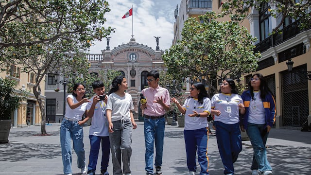 Los corresponsales escolares de El Comercio ya piensan en las elecciones