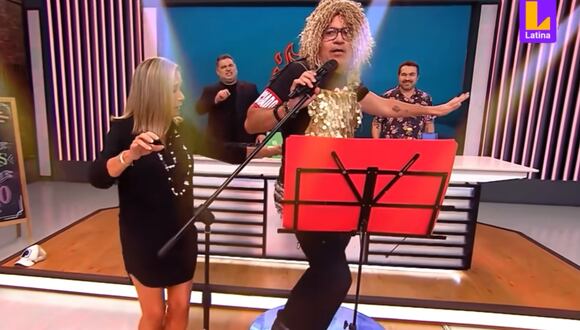 Mathias Brivio se vistió de Shakira y cantó al ritmo de "Suerte" en "El Gran Chef Famosos". (Foto: Captura de video)