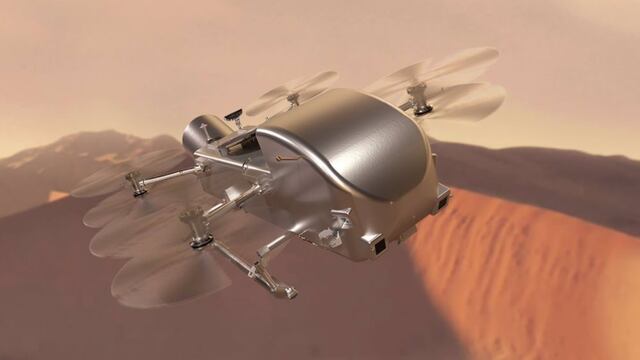 Dragonfly: la NASA da luz verde a la misión que llegaría hasta la luna Titán 