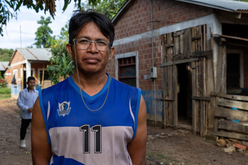 Wilson Tórrez es hijo del primer Capitán Grande del Pueblo Ese Ejja de Eyiyoquibo. Ahora también él es parte del grupo de jóvenes líderes. Foto: Eddy Yobanny Velasco