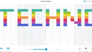 Crea tus propias canciones con el Song Maker de Google