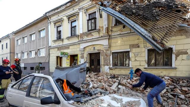 Terremoto de magnitud 6,4 deja al menos 6 muertos en Croacia y gran destrucción | FOTOS