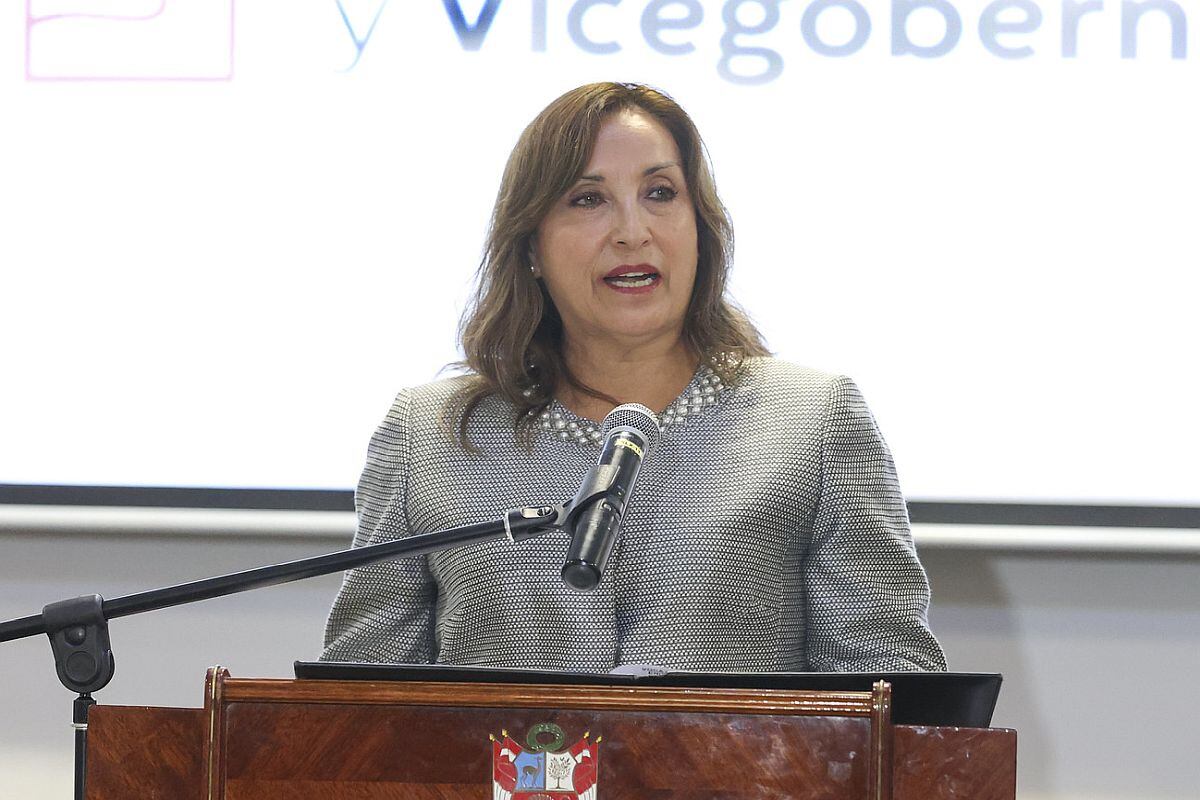 Dina Boluarte aseguró que no habrá adelanto de elecciones. (Foto: Presidencia)