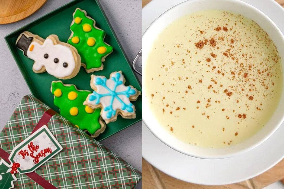 Las galletas dulces sin azúcar y el rompope son dos buenas opciones para disfrutar en Navidad. (Foto: Splenda)