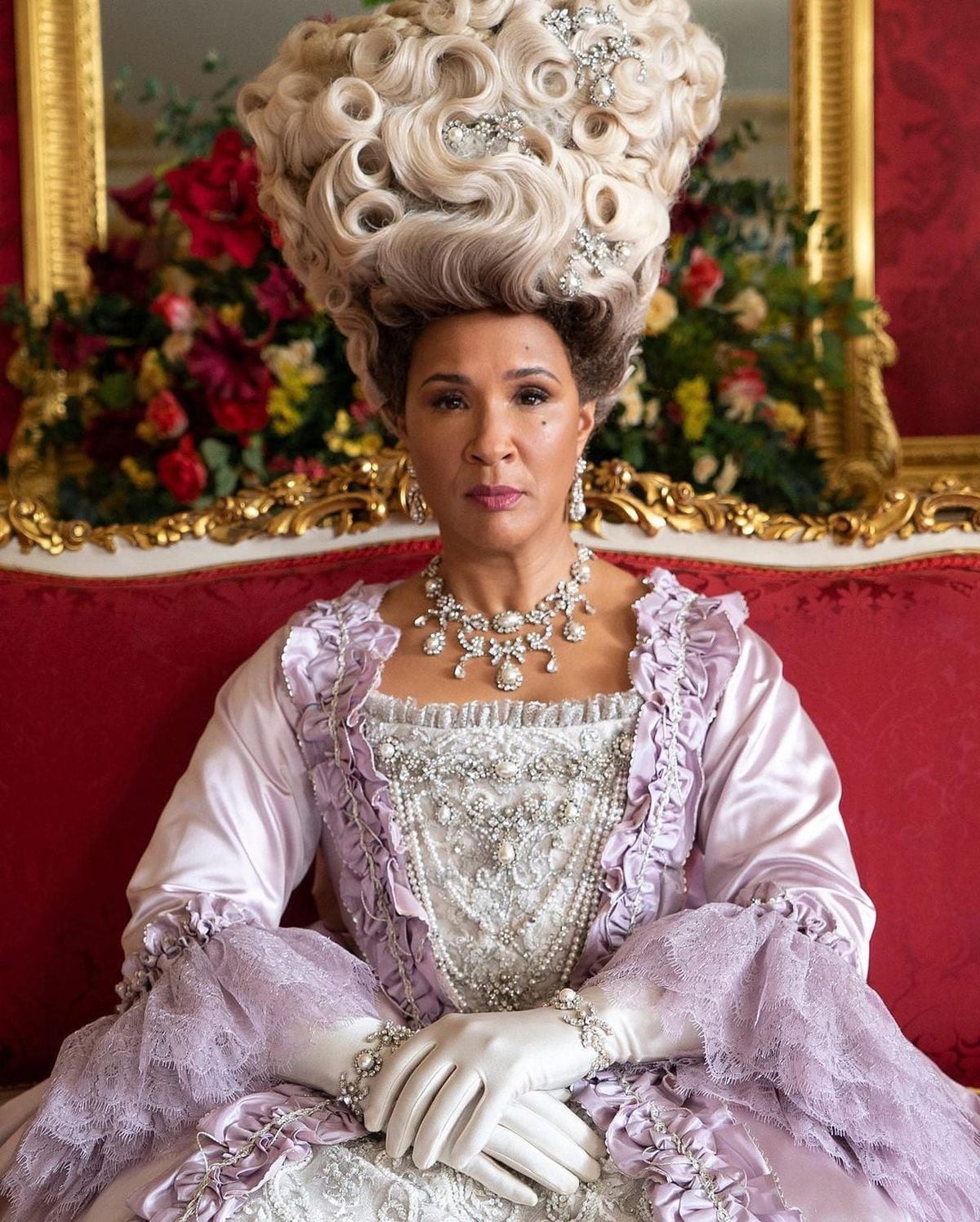 Golda Rosheuvel da vida a la "Reina Charlotte" en "Bridgerton", serie de Netflix que arrasa en todo el mundo (Foto: Golda Rosheuvel / Instagram)