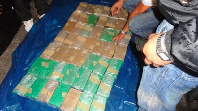 Chiclayo: decomisan casi 100 kilos de droga en carretera Panamericana