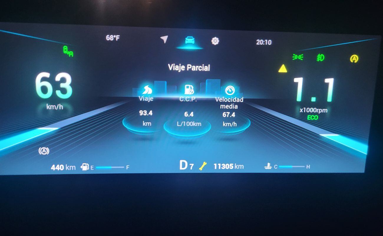 Con 6,4 litros/100 km, el Chery Tiggo 8 Pro Max se convierte en uno de los SUV con mejor eficiencia de combustible en nuestra habitual ruta a Trujillo. (Foto: Fernando Roca)