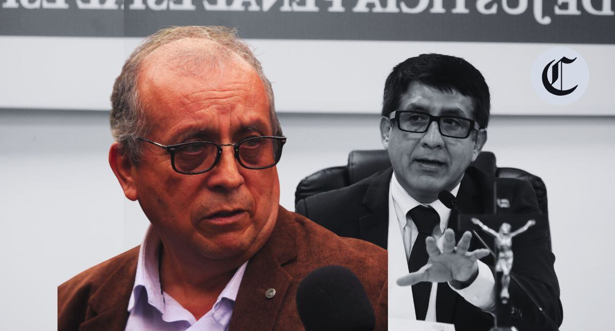 Nicanor Boluarte buscaba apartar al juez Richard Concepción Carhuancho. (Composición: El Comercio)