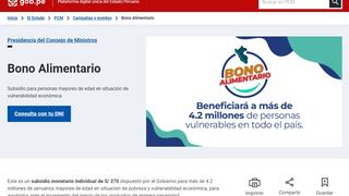 Lo último del Bono Alimentario 2023 este, 18 de abril