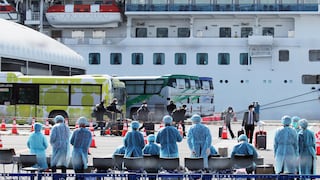 Coronavirus en el Diamond Princess: 23 pasajeros bajaron del crucero sin ser examinados