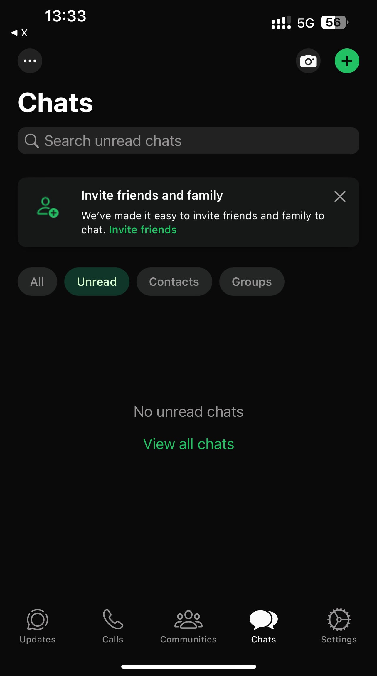 Vista previa de la nueva característica de WhatsApp para invitar contactos. (Foto: WabetaInfo)