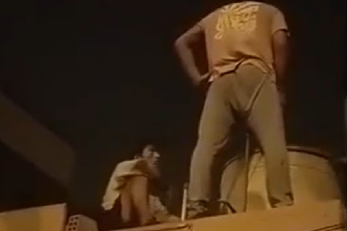 Sujeto que intentaba robar en una vivienda de Chorrillos fue reducido por un hombre y su hijo. (Foto: Captura/América Noticias)