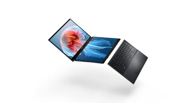 Asus presenta su primer laptop con doble pantalla OLED