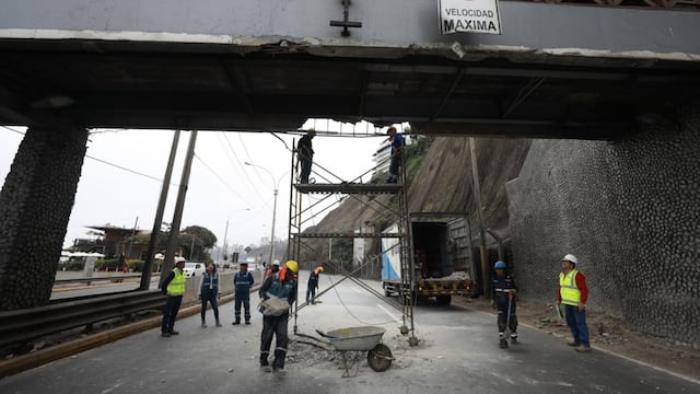 Tramo de la Costa Verde estará cerrado por 4 días tras daños en puente peatonal | VIDEO 