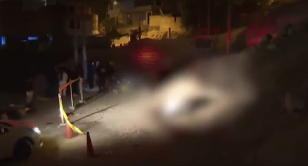 Chosica: hallan dos cuerpos calcinados en zona descampada. (Foto: Captura de pantalla / América Noticias)