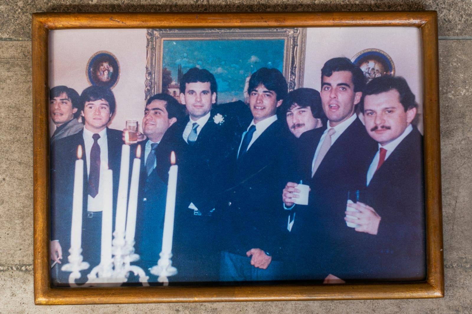 Pablo Cateriano y sus excompañeros del diario La Prensa,