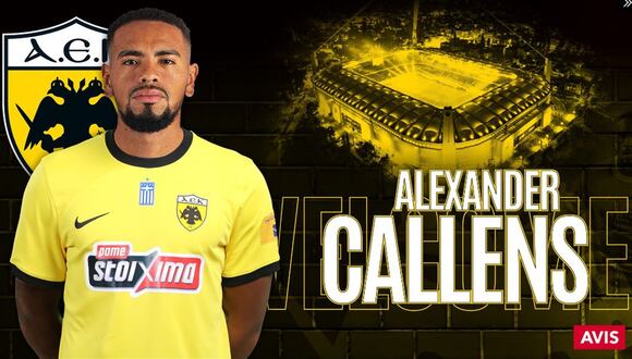 AEK de Grecia anunció a Alexander Callens como su nuevo jugador | Foto: AEK
