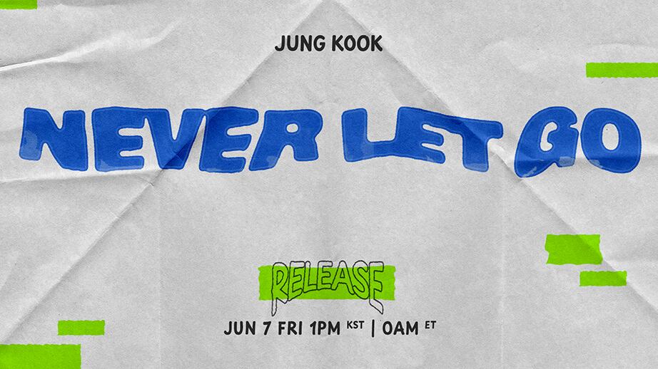 Never Let Go, lo nuevo de Jungkook de BTS | Foto: weverse bighitmusic