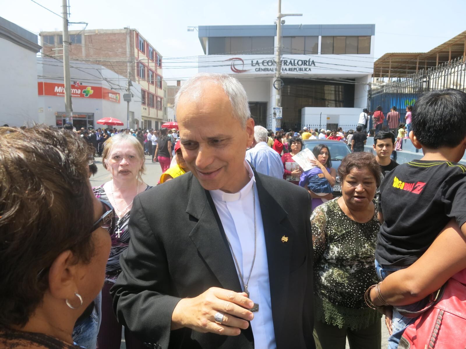 El Papa León XIV durante sus días de obispo en Chiclayo. (Foto: Estefanny Varillas Saavendra/ GEC)