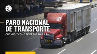 Paro de transportistas en Lima y regiones: cuándo será, por que se hará y quiénes acatarán la medida