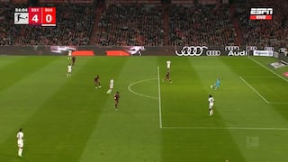Müller aprovechó resbalón del portero del Leverkusen en el triunfo del Bayern Munich | VIDEO