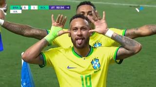 Brasil vs. Bolivia: Neymar anota doblete y supera a Pelé como máximo goleador en la historia del ‘Scratch’ | VIDEO 