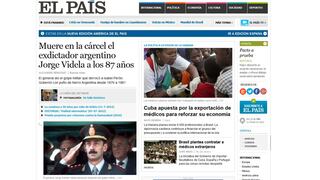 FOTOS: así informaron los medios del mundo sobre la muerte del ex dictador argentino Jorge Rafael Videla 