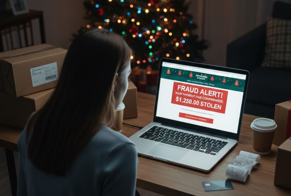 Los ciberdelincuentes aprovechan la temporada navideña para cometer robos de información personal y bancaria. (Crédito: Imagen creada por El Comercio MAG usando la IA de 'Gemini')