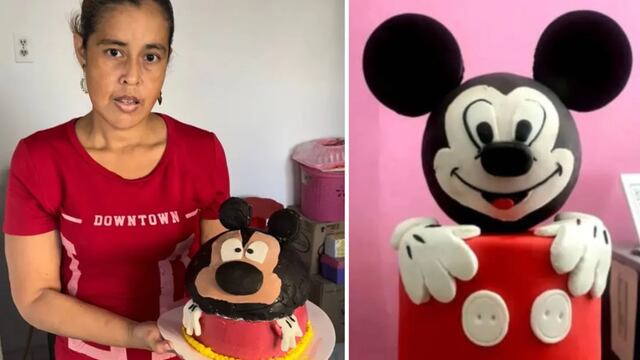 Murió la repostera que recibió burlas por una torta de Mickey Mouse