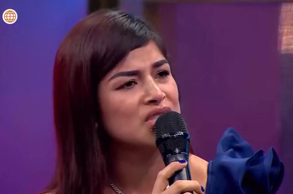 Jhazmín Gutarra responde tras acusaciones de infidelidad a Dilbert Aguilar. (Foto: Captura de video)