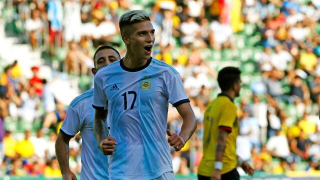 Argentina goleó sin problemas a Ecuador
