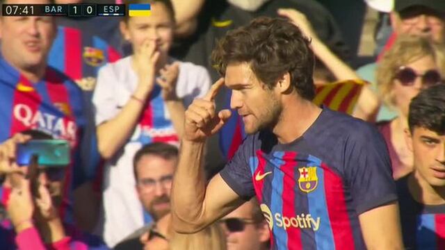 Gol de Marcos Alonso: mira el tempranero 1-0 de Barcelona vs Espanyol por LaLiga | VIDEO