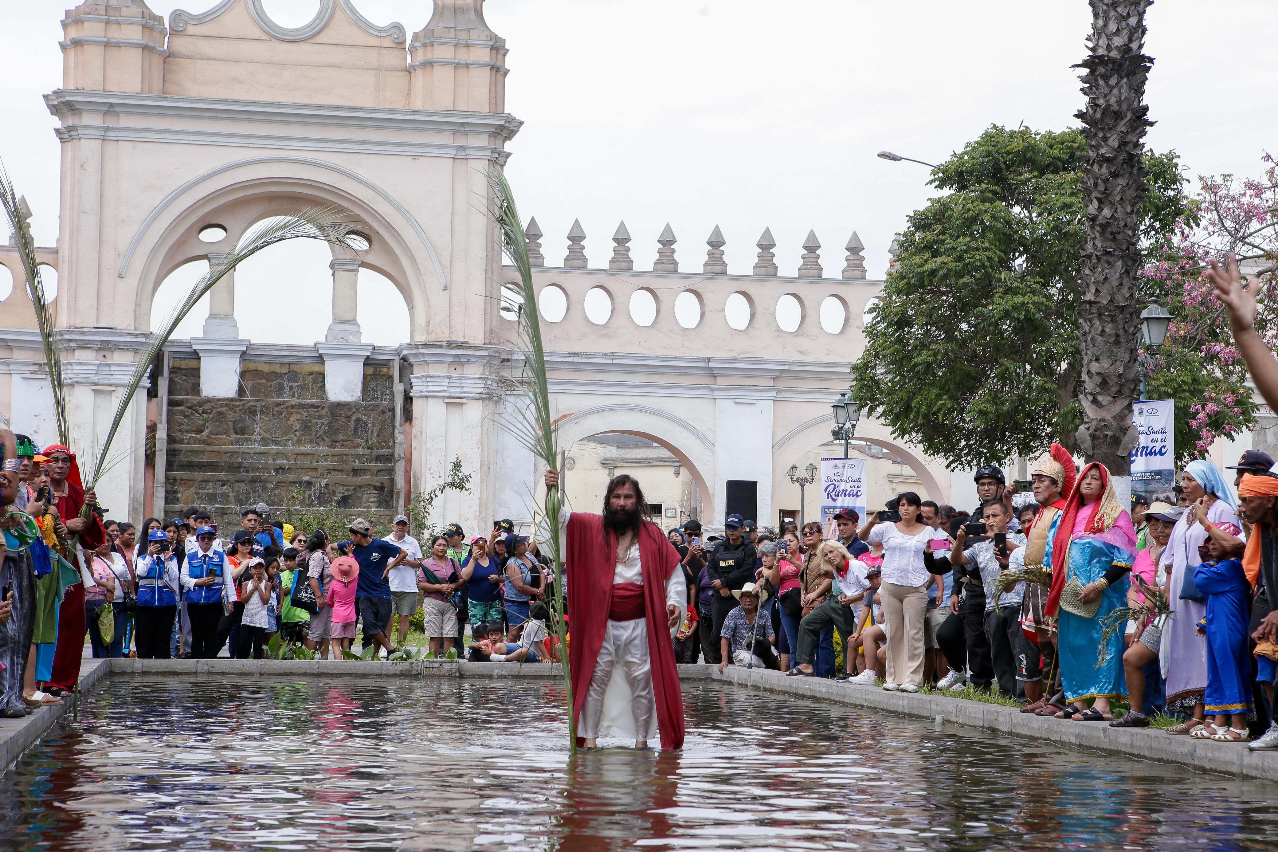Cristo Cholo en Semana Santa. Foto: Fernando Sangama / @photo.gec