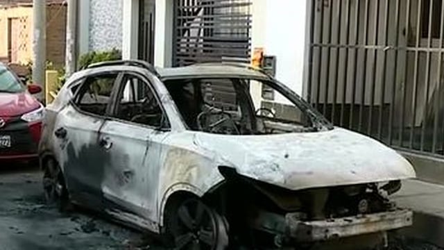 Villa El Salvador: incendian auto de joven influencer Fiorella Vitteri Ponce