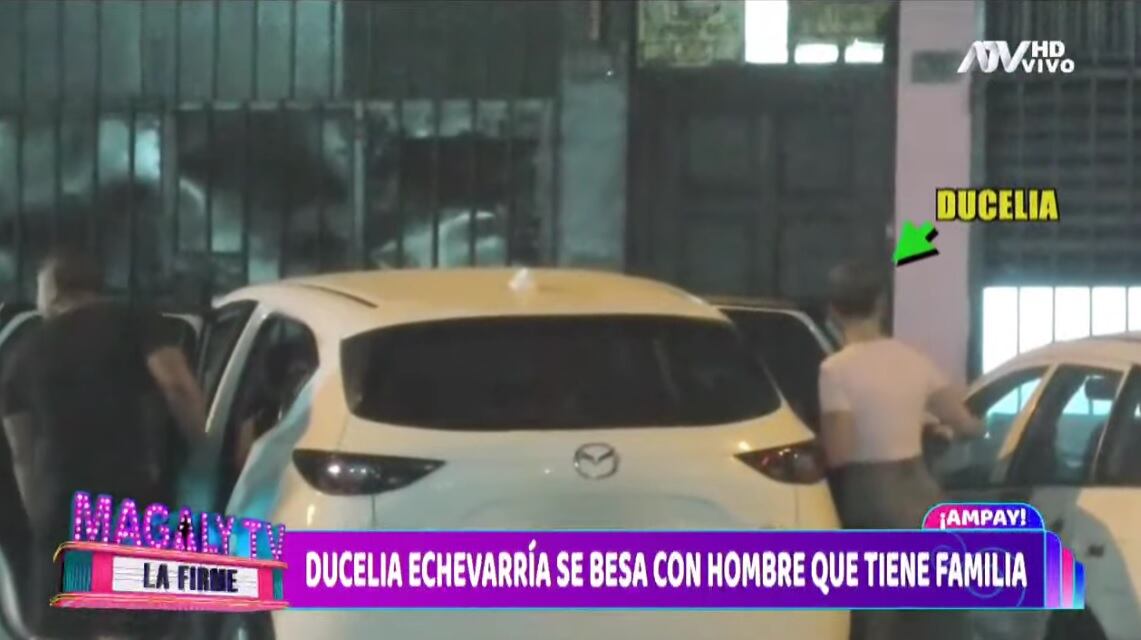¿El nuevo galán de Ducelia Echevarría mantiene una relación sentimental con la madre de su hijo? Esto es lo que sabe. (Foto: captura ATV- Magaly TV: La Firme)
