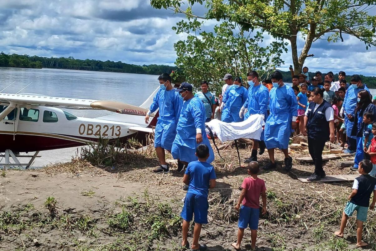 Debido a su estado de salud, se gestionó con celeridad un exitoso traslado aéreo, para una atención más especializada en un centro de mayor complejidad. (Foto: Programa PAIS)