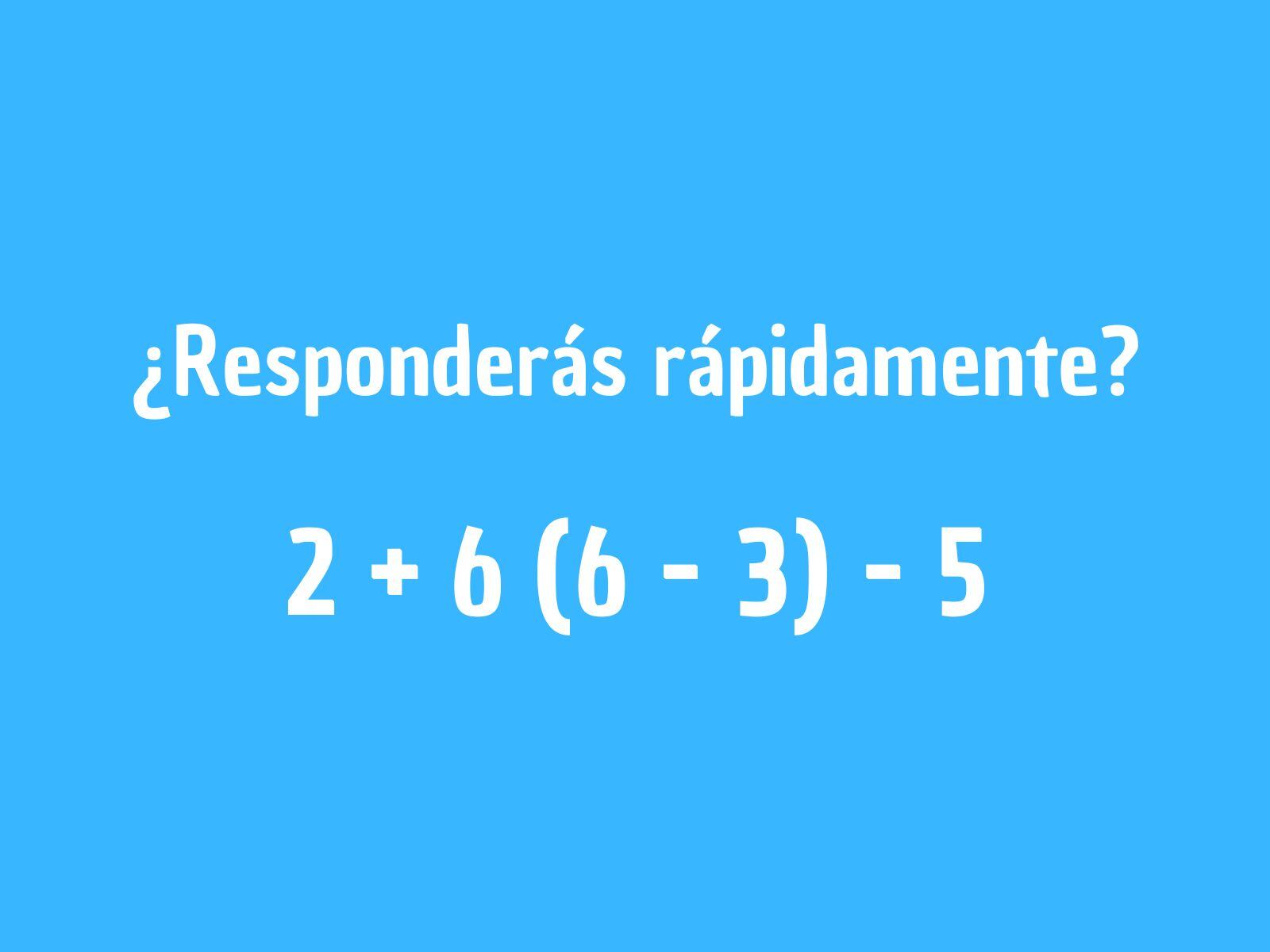 Reto matemático: Concéntrate. Es la única forma de conseguir el resultado correcto de este juego. (Creación: Mag)