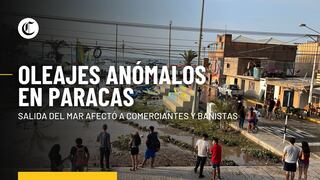 Paracas: Usuarios registran la salida del mar que ha afectado a algunos negocios y viviendas