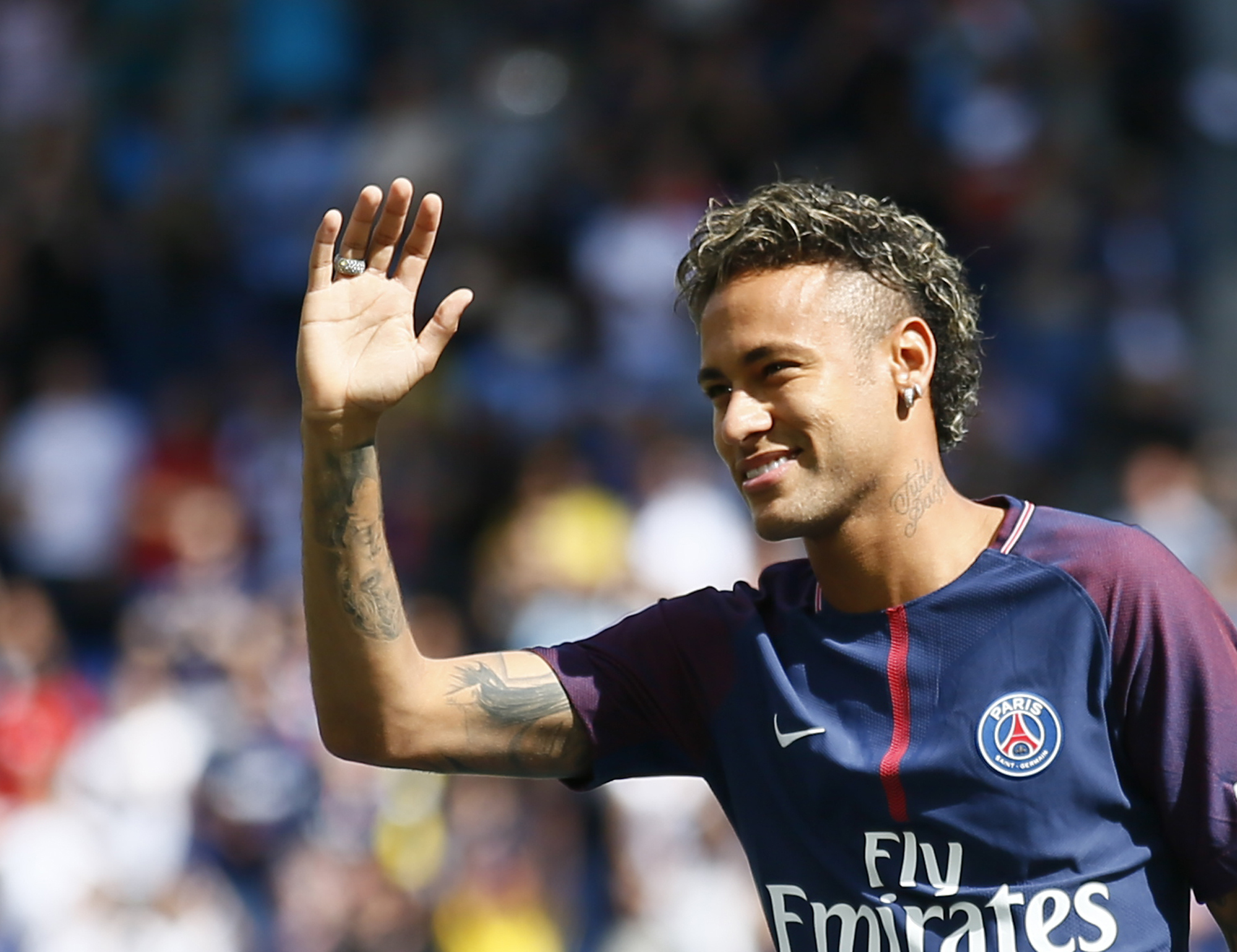 Neymar tras su presentación en PSG: "El cariño que recibí aquí fue surreal"