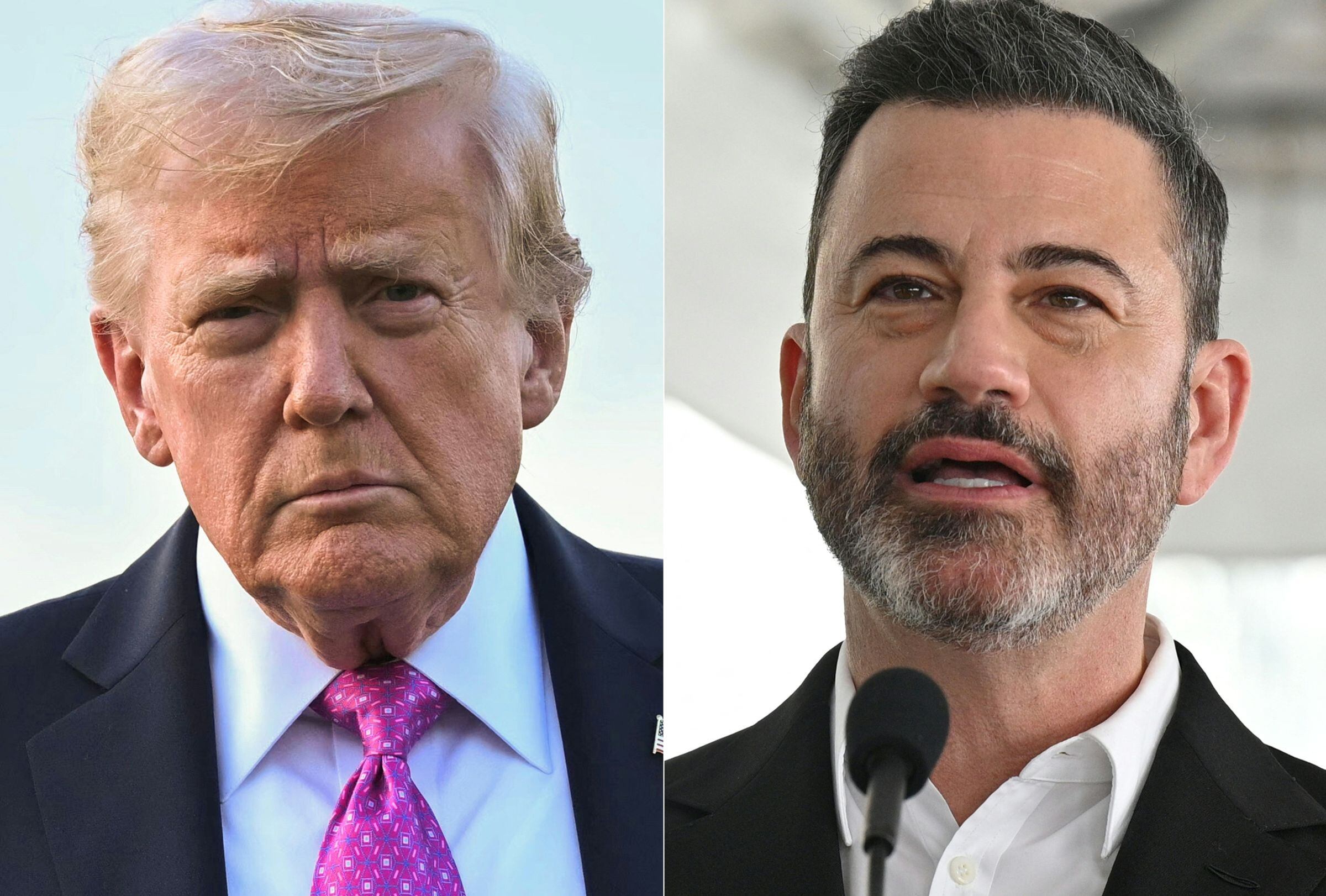 Donald Trump a favor de suspensión Jimmy Kimmel por comentarios sobre la muerte de Charlie Kirk (Foto: AFP)